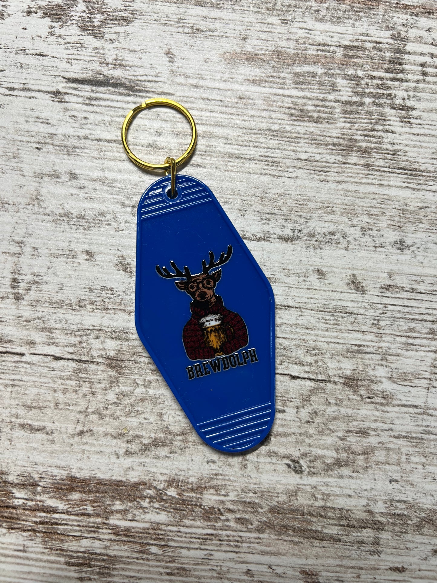 Brewdolph Keychain