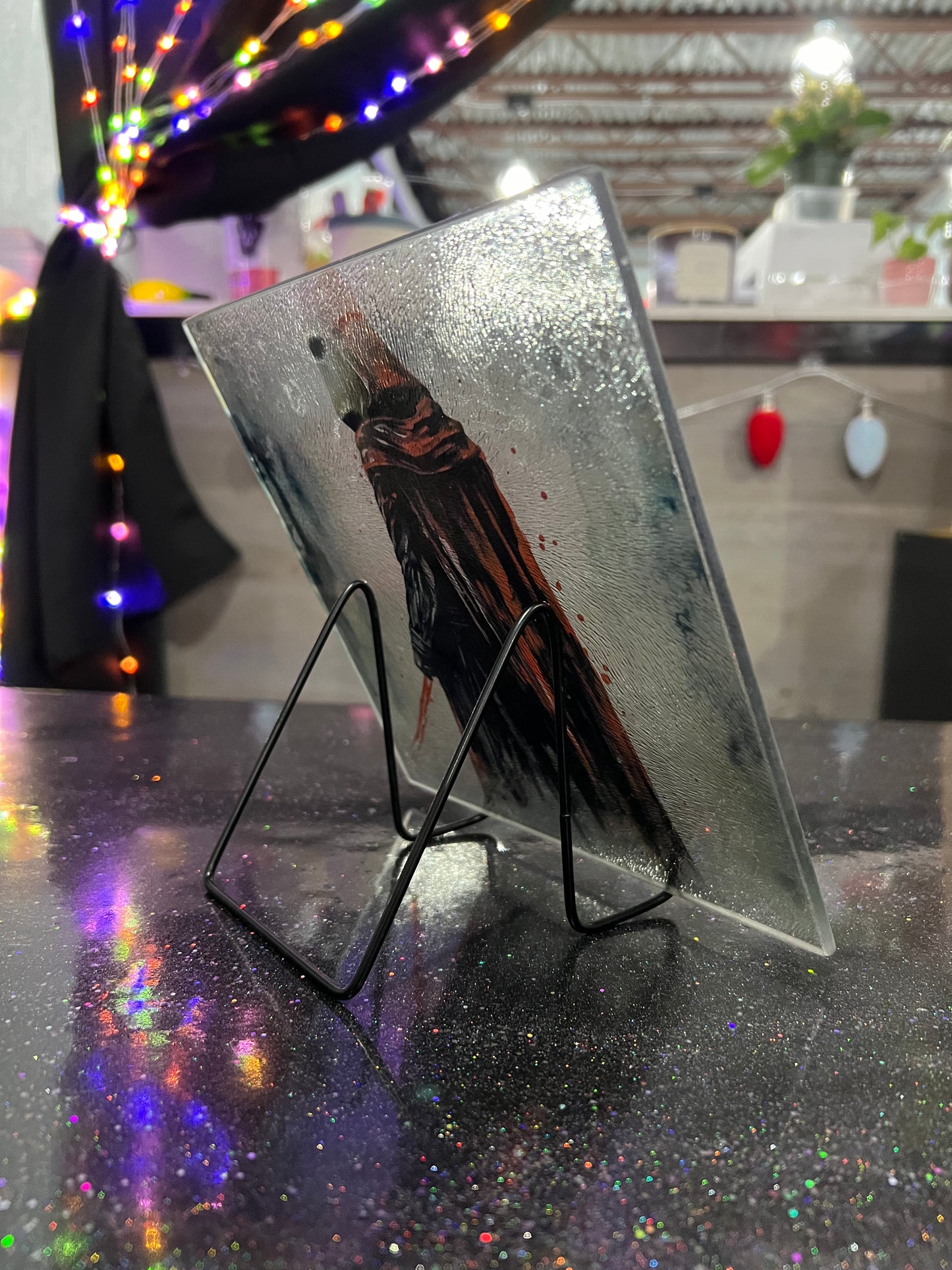 Mando Stained Glass Style Decor