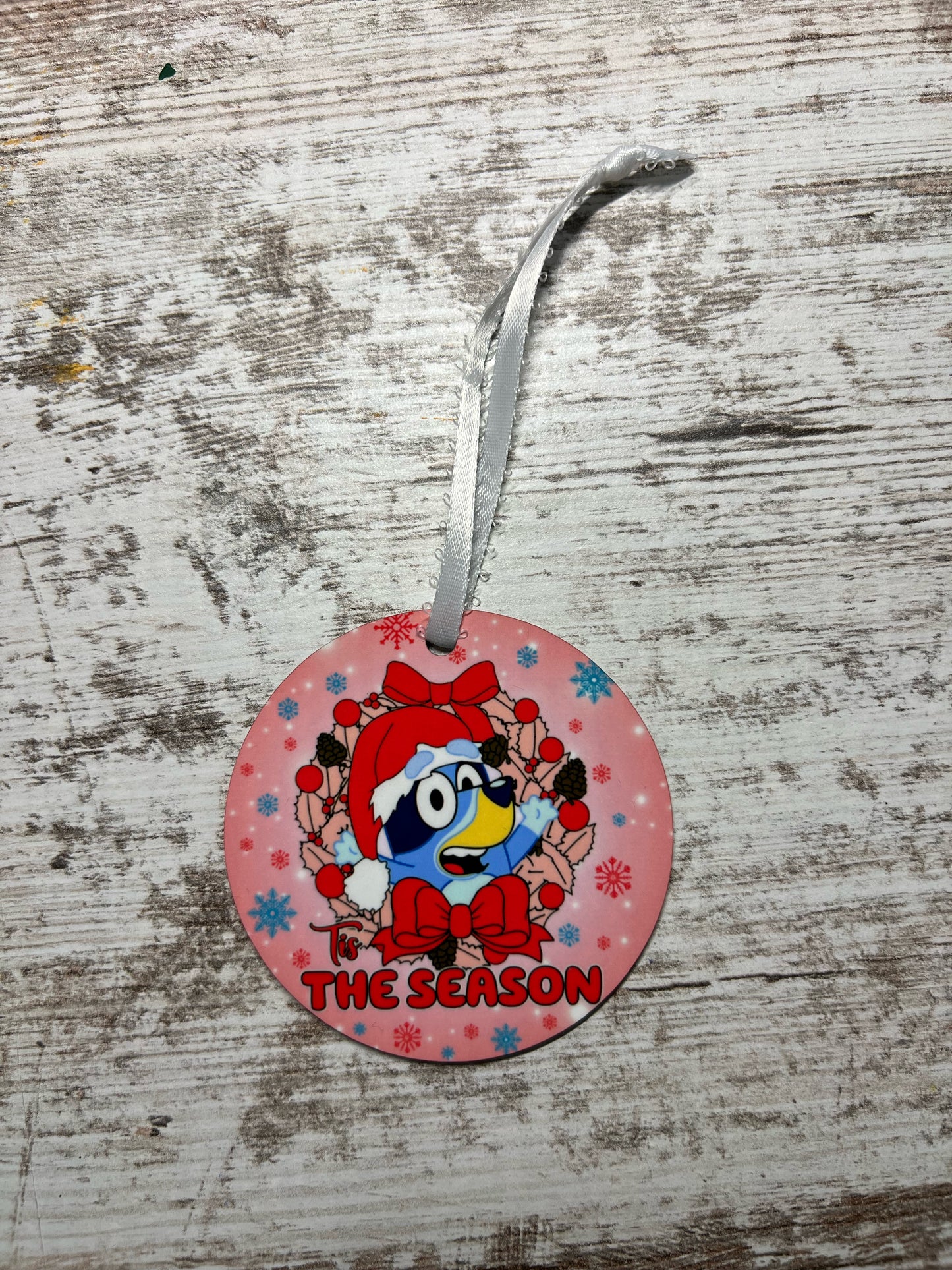 Tis The Season Bluey Ornament