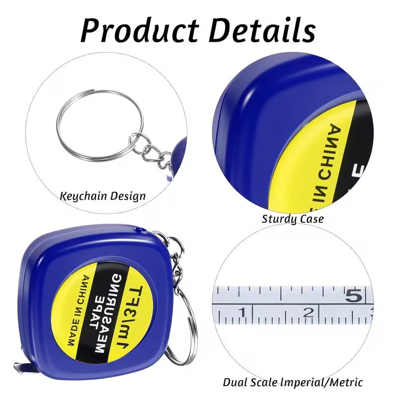 Mini Measuring Tape Keychain