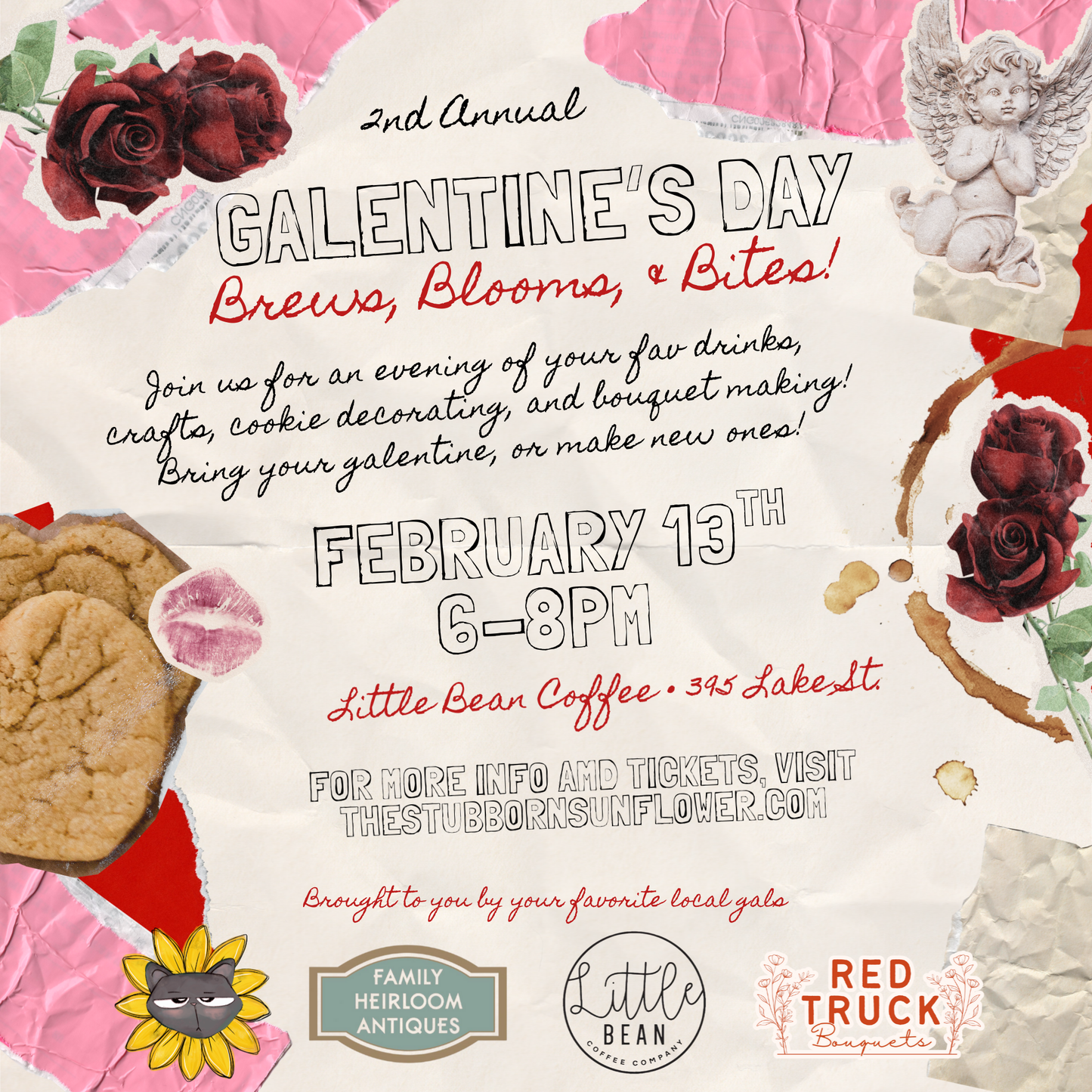 Galentine’s Day | Brews, Blooms, & Bites!