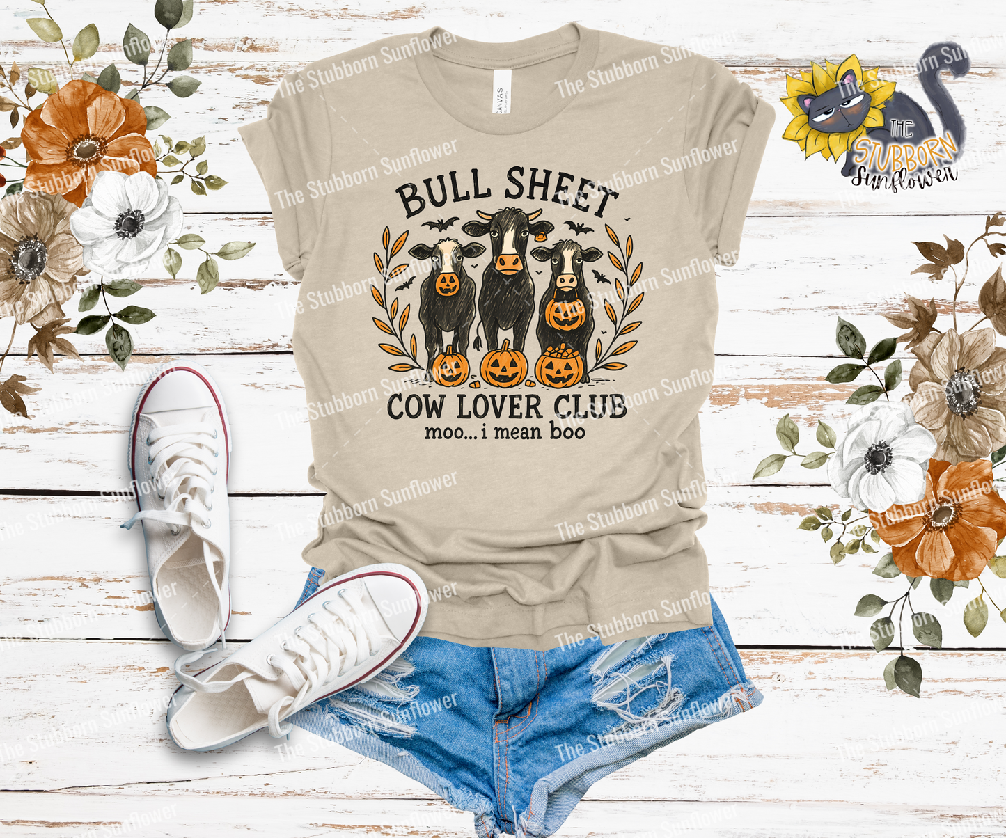 Boo Sheet Cow Club T-Shirt