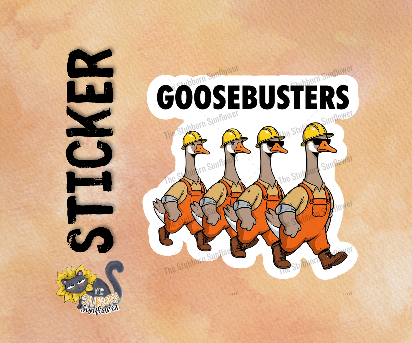Goosebusters Sticker