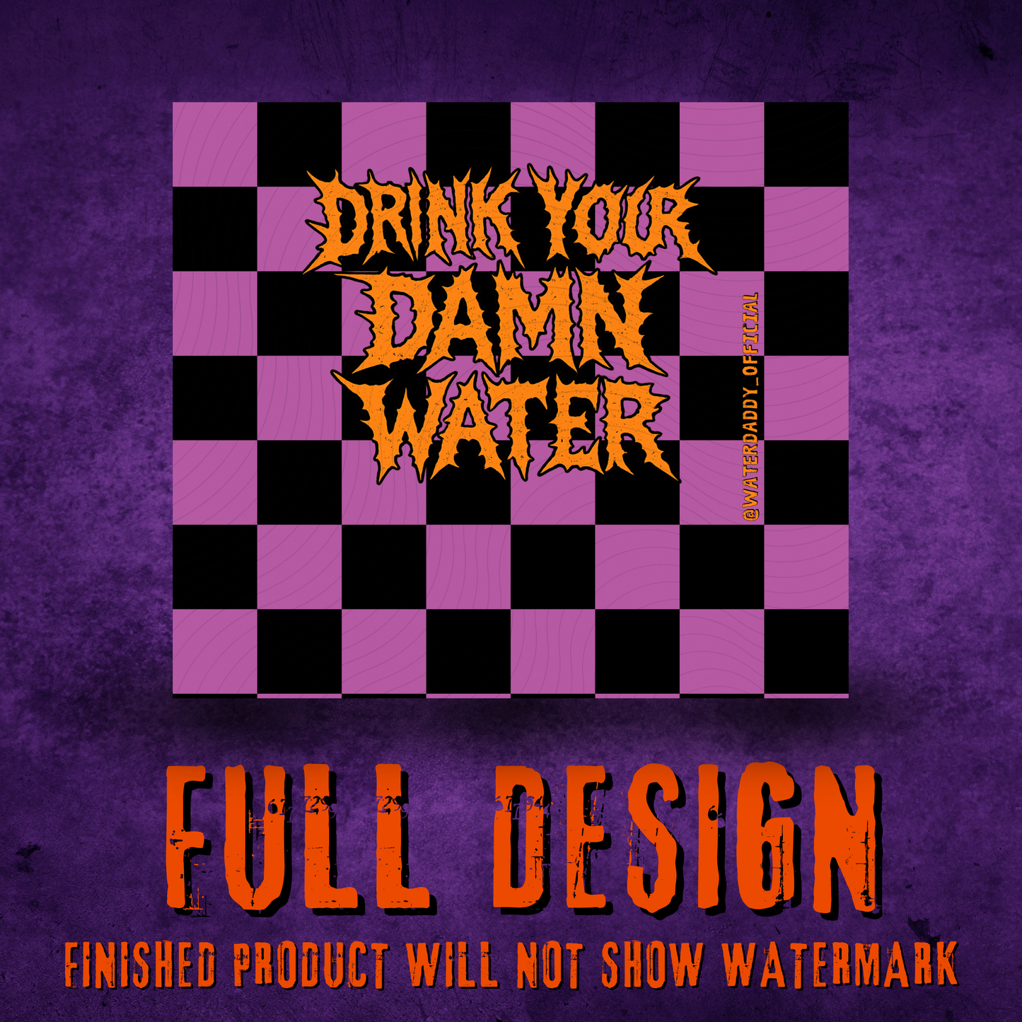 Drink Your Damn Water 20oz Stainless Tumbler