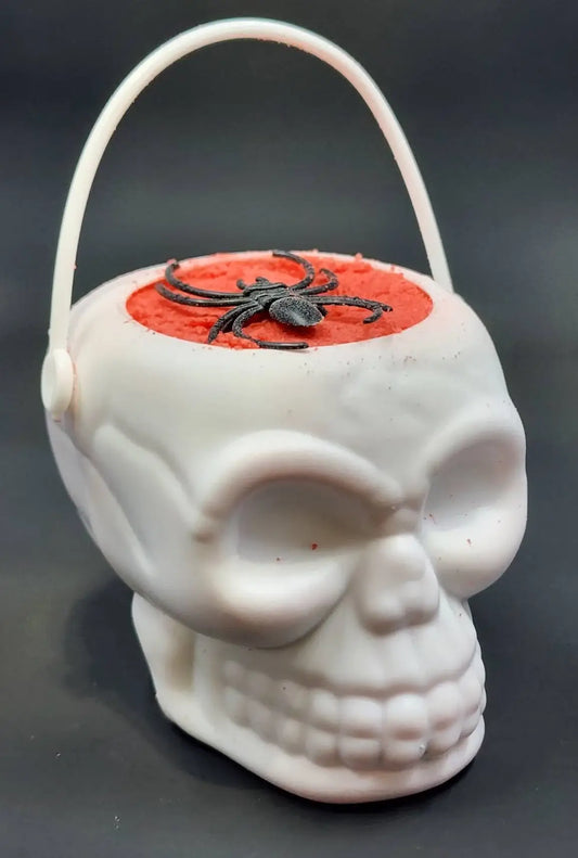 Halloween Mini Bucket with Bath Bomb Skull Pumpkin