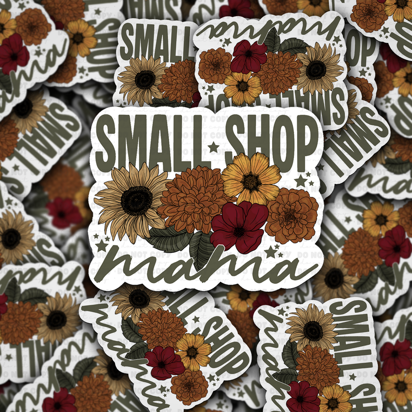 Small Shop Mama Sticker