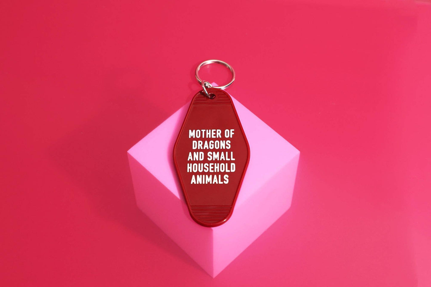Mother of Dragons and Small Household Animals Keychain