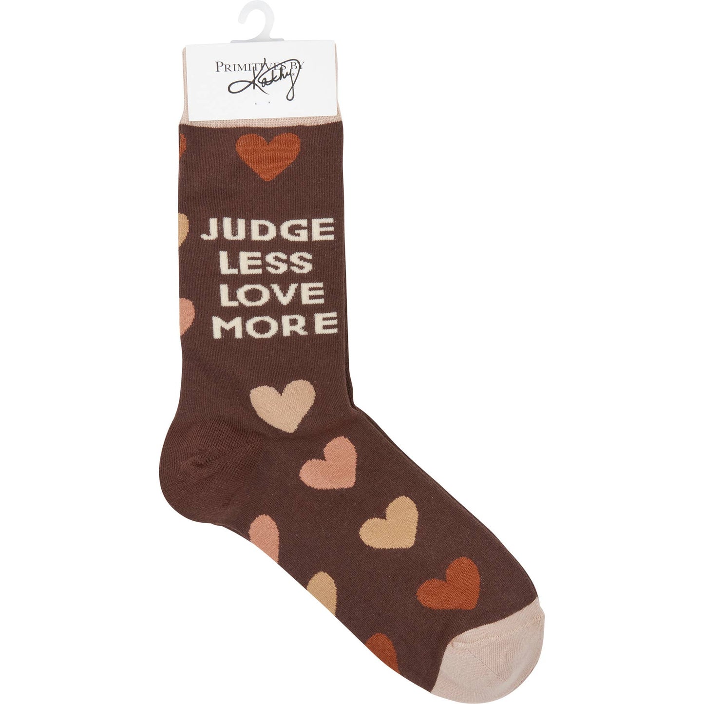 Judge Less Love More Socks