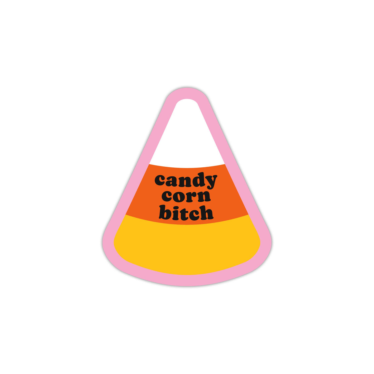 Candy Corn Bitch Mini Sticker