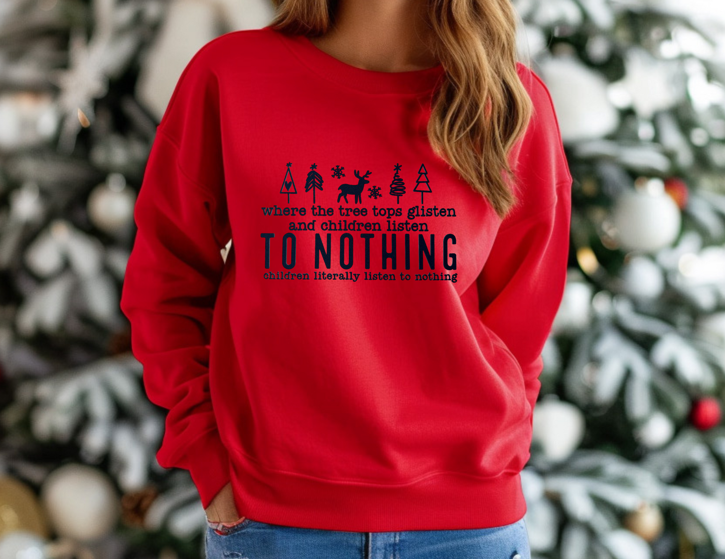 Children Listen to Nothing Crewneck