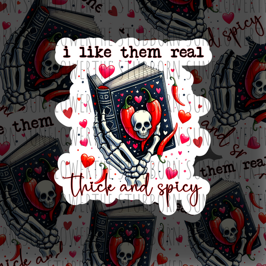 Thick and Spicy Sticker
