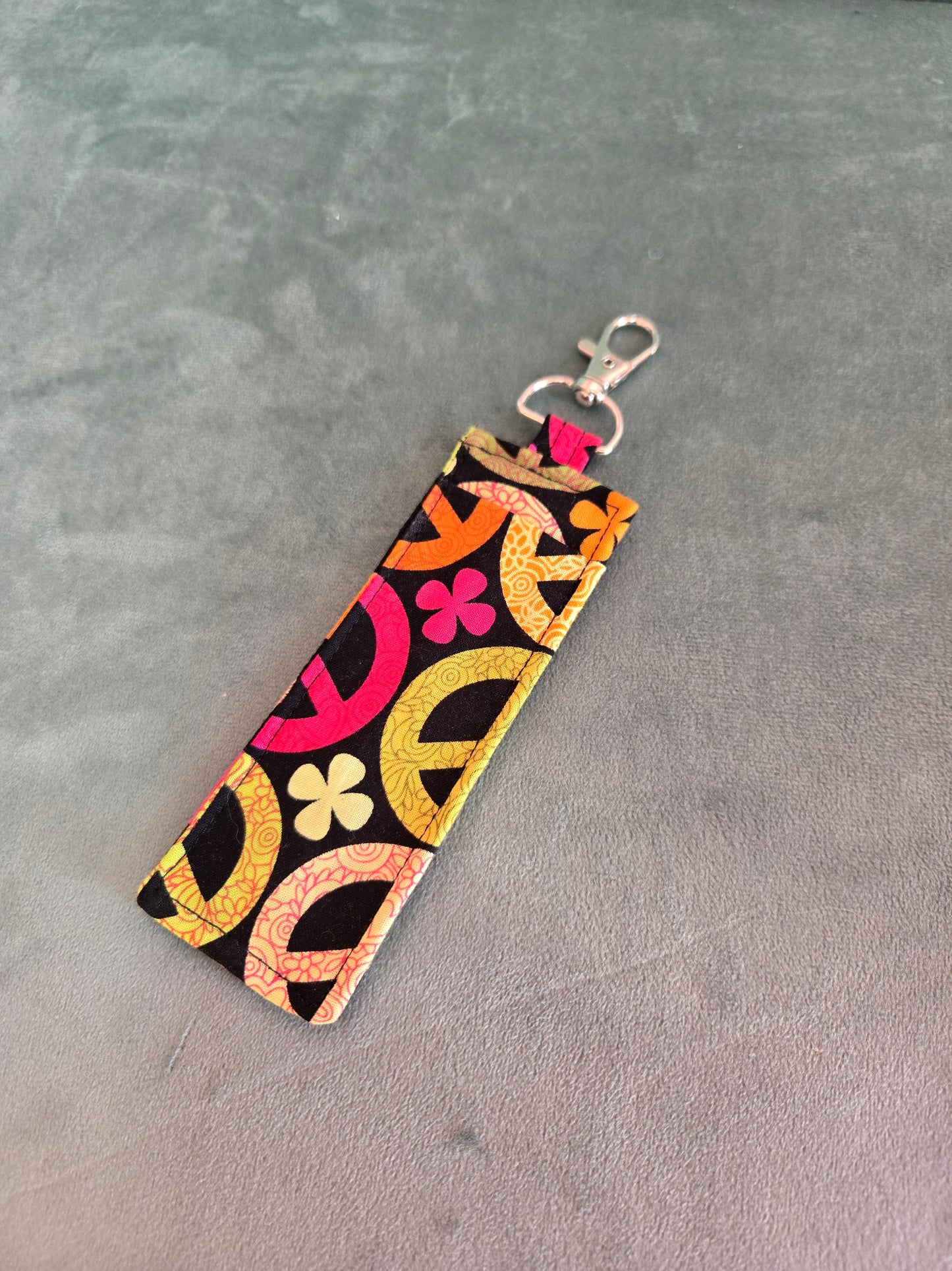 Lip Balm Holder || Lighter Sleeve || Clip On Keychain