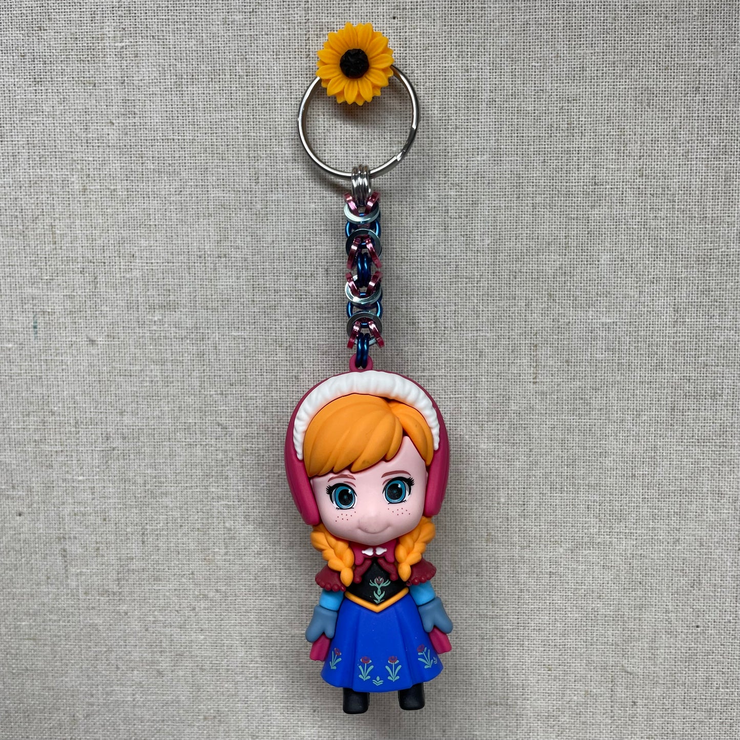 Chainmaille Frozen Keychains