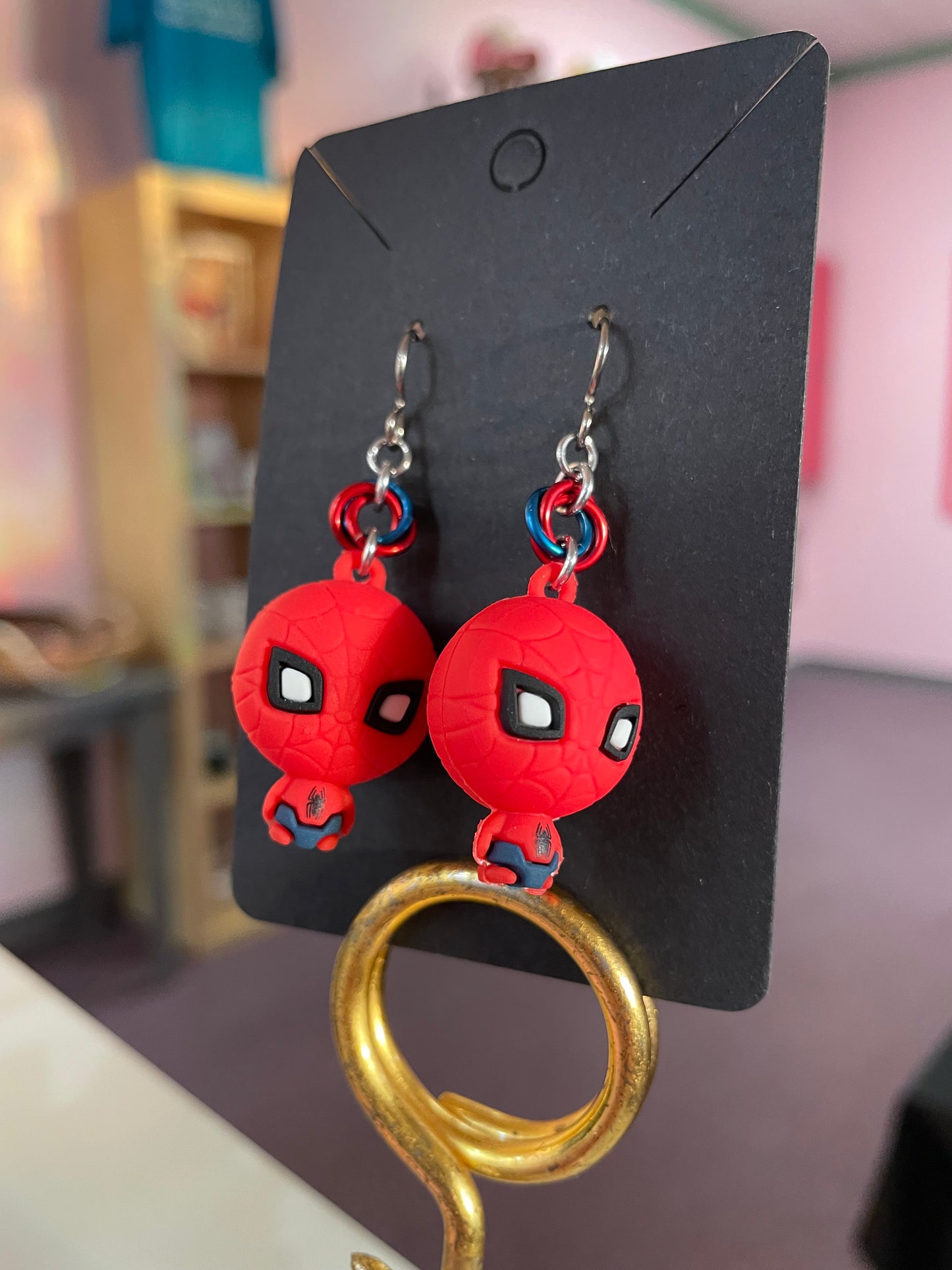Marvel Character Earrings || Handcrafted Chainmaille