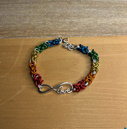 Chainmaille Love Bracelets