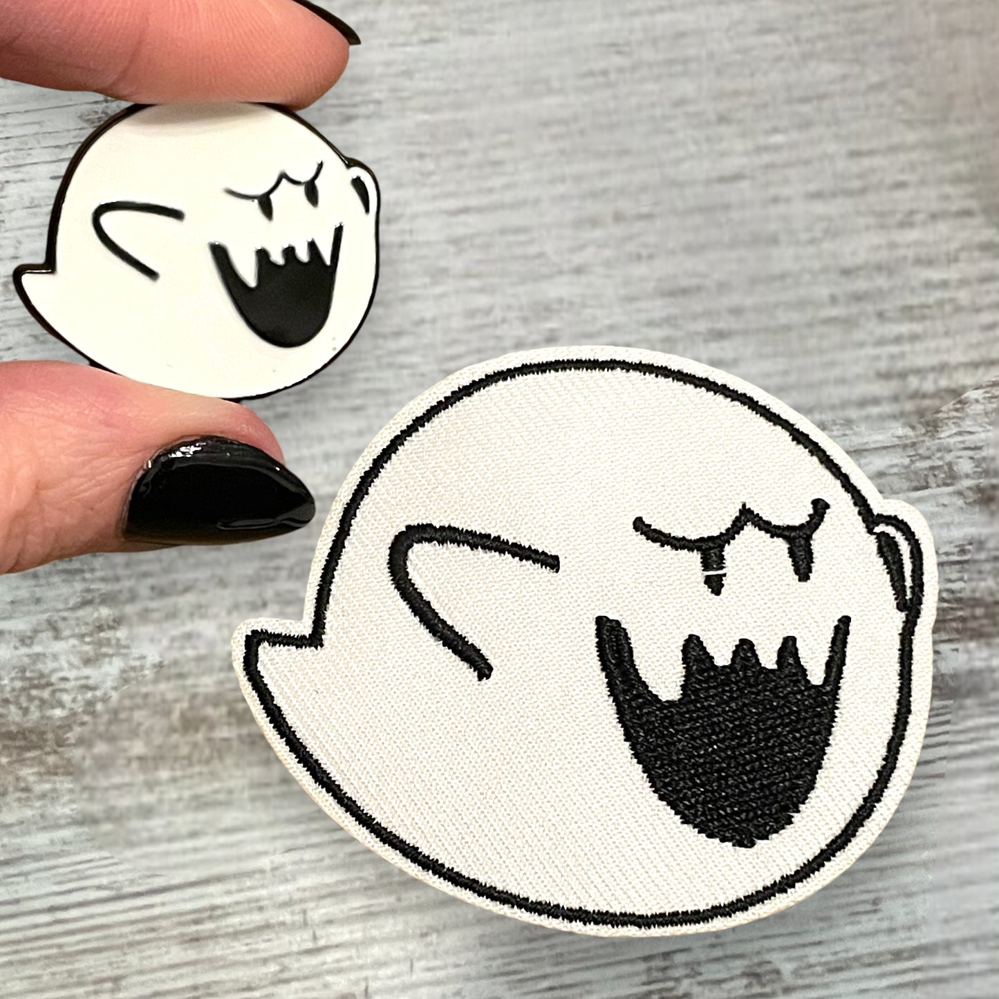 Boo Ghost Pin & Patch