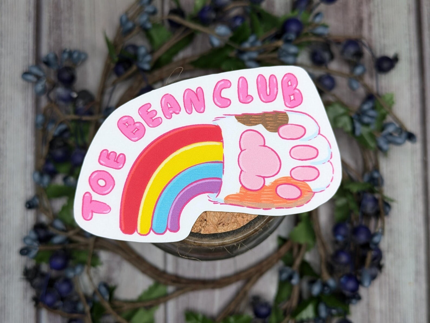 Toe Bean Club | Sticker