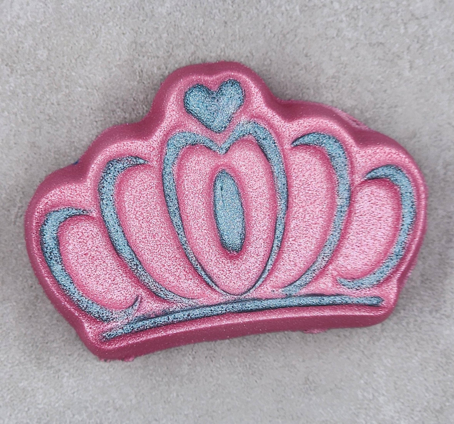 Princess Crown Bath Bomb with Hidden Surprise
