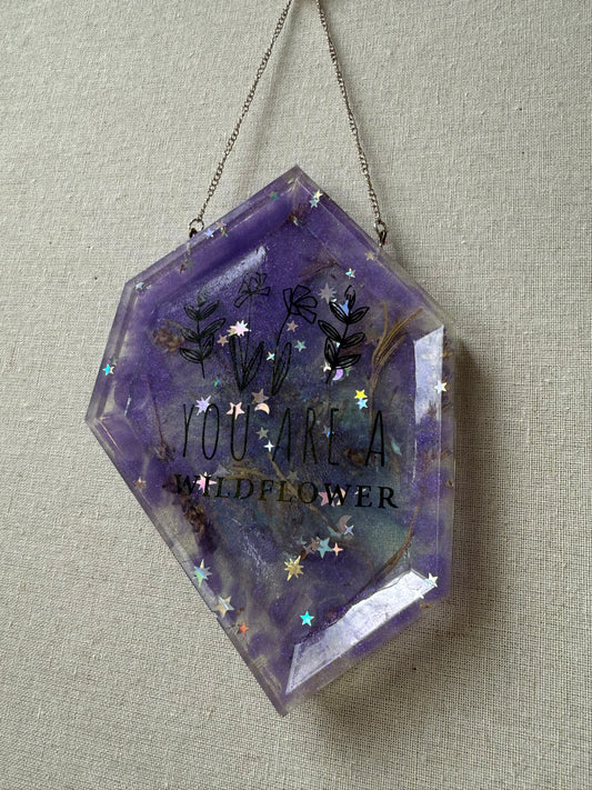 You Are A Wildflower Wall Hanging