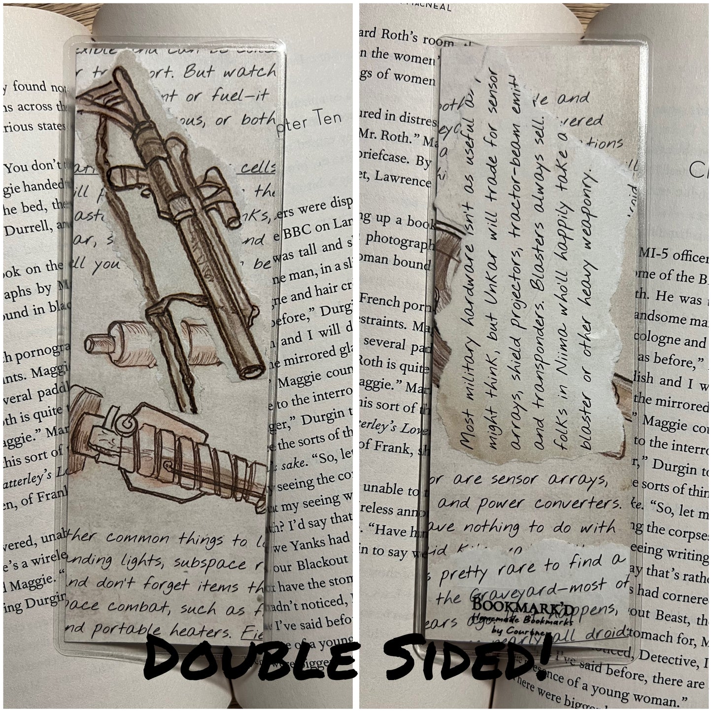 Star Wars Inspired Double Sided Bookmarks