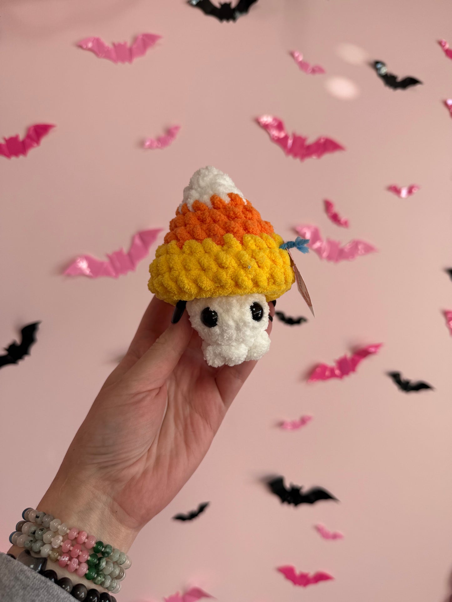 Mushroom Popper Crochet Plush / Spooky