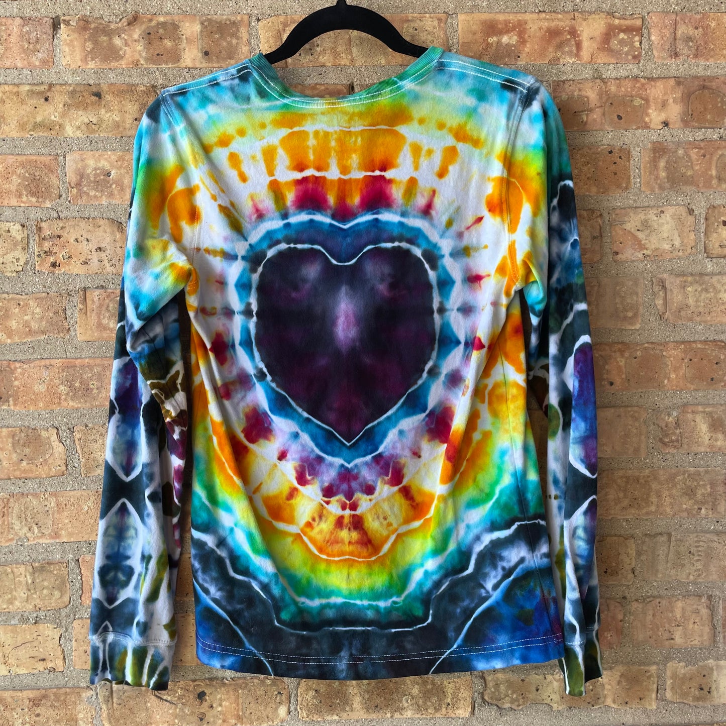 Long Sleeve Heart Shirt / Adult XS