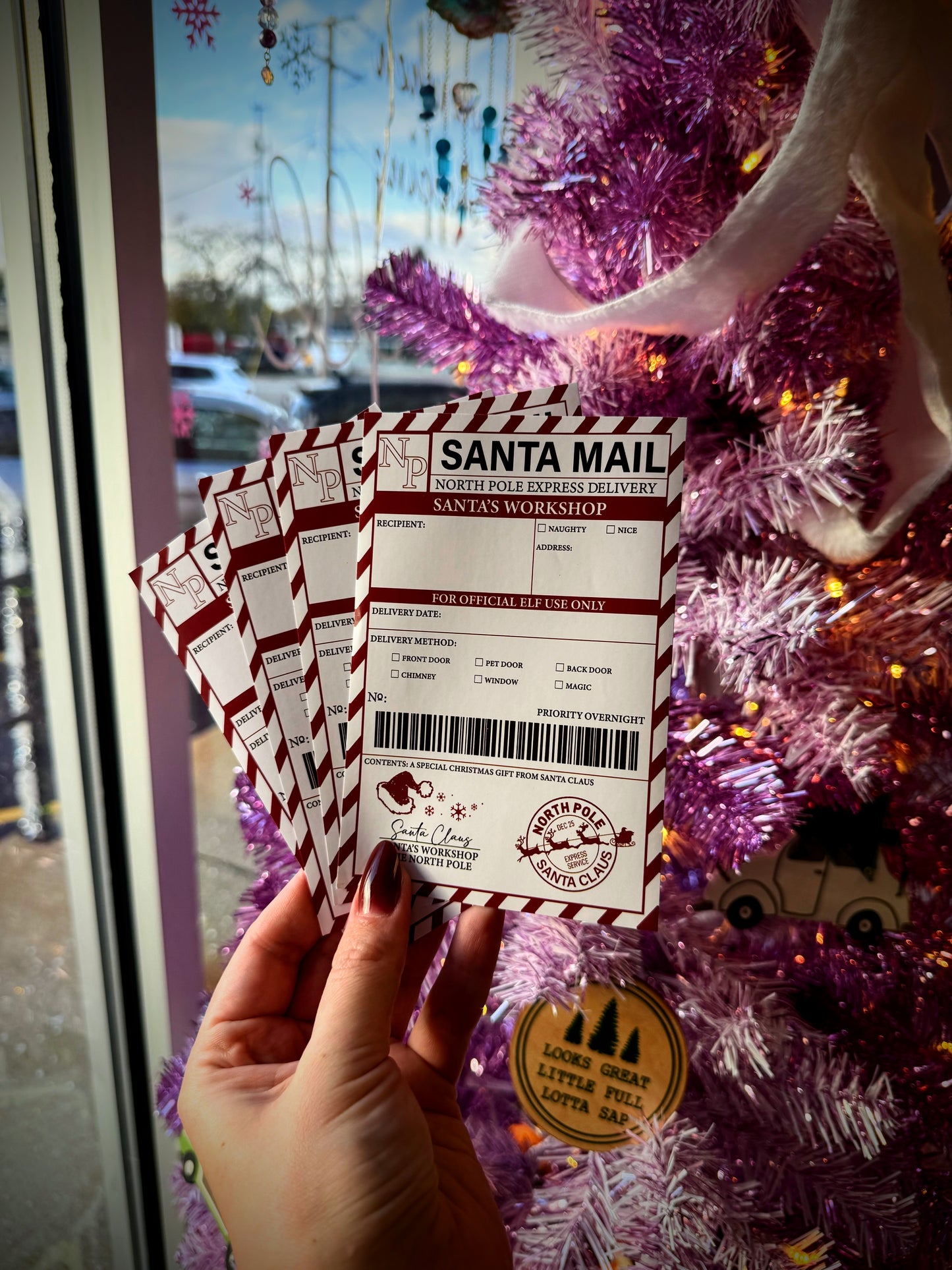 Santa Mail Mailing Labels