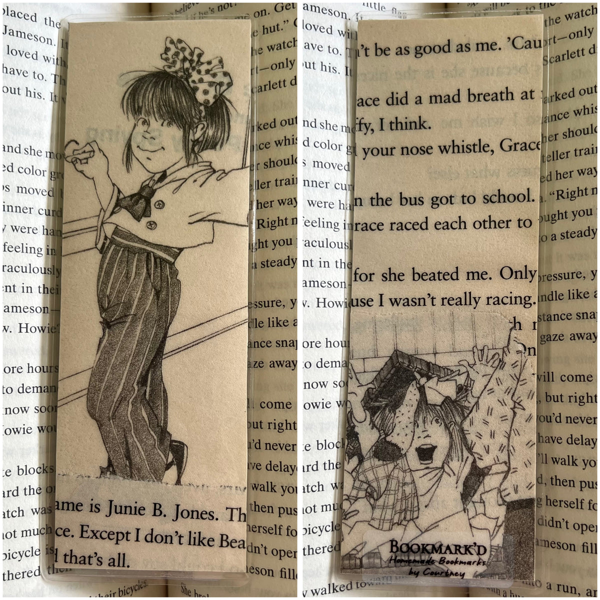 Junie B Jones Bookpage Bookmarks