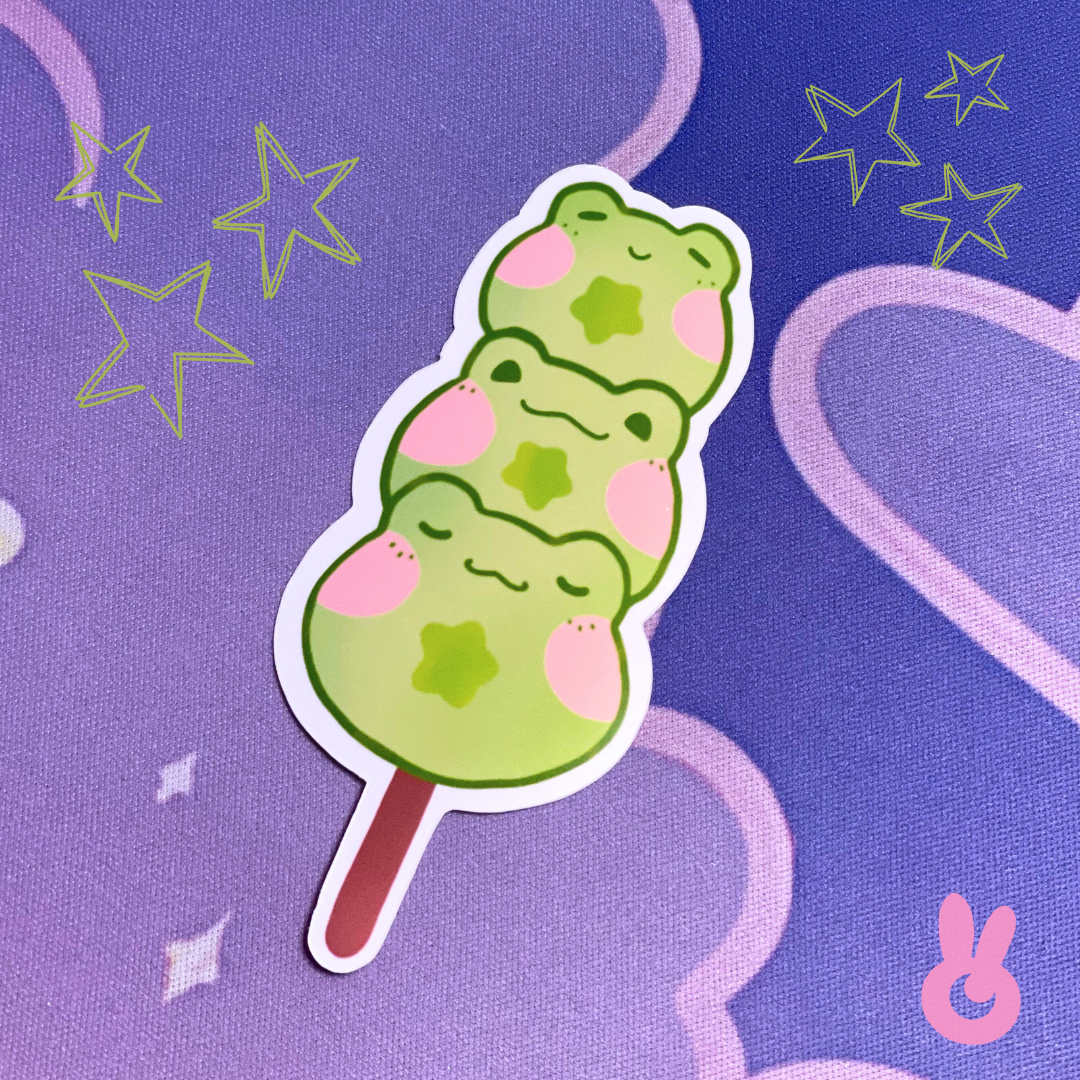 Dango Froggie Sticker