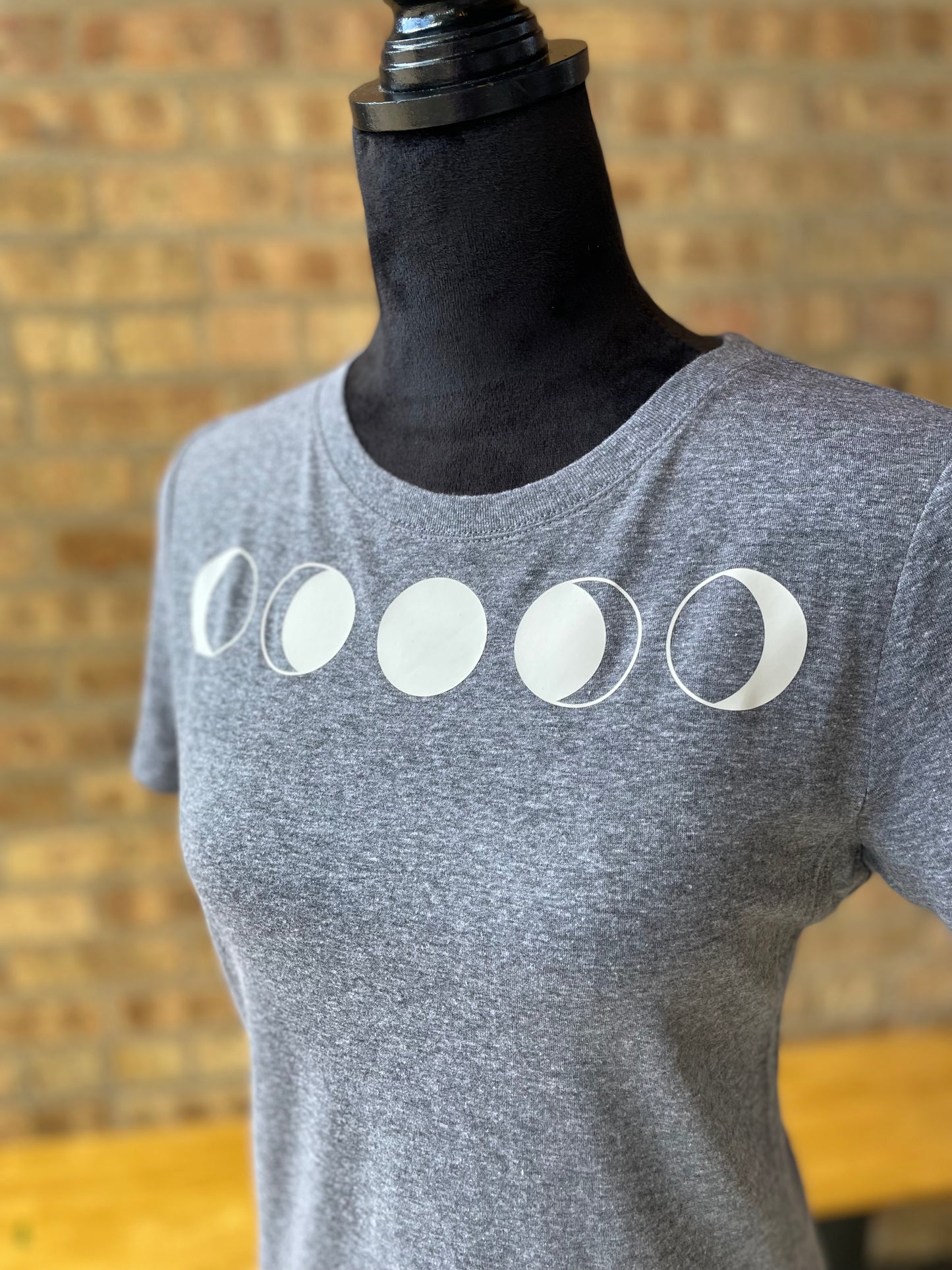 Moon Phases T-Shirt / Adult L