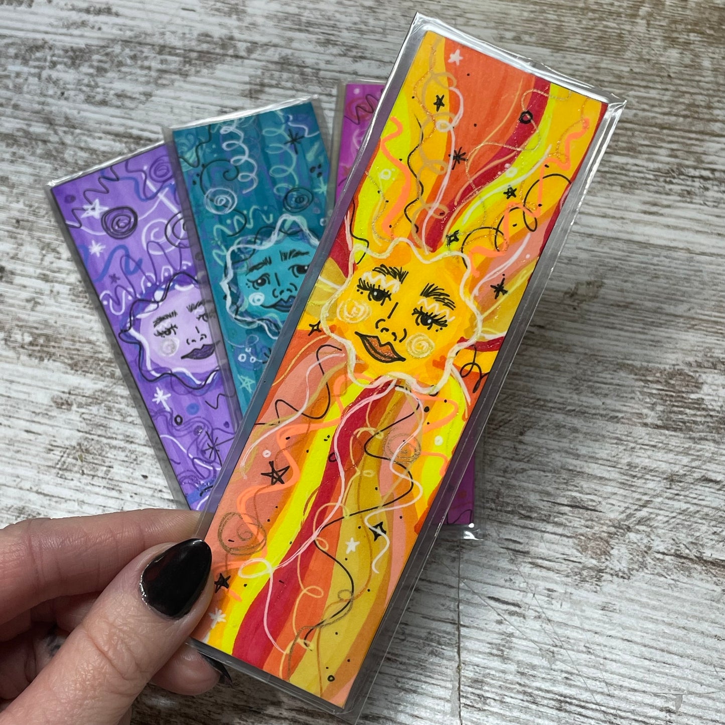 Handcrafted Expression Bookmarks