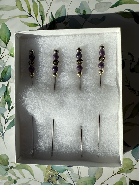 Amethyst 6” Appetizer Skewers
