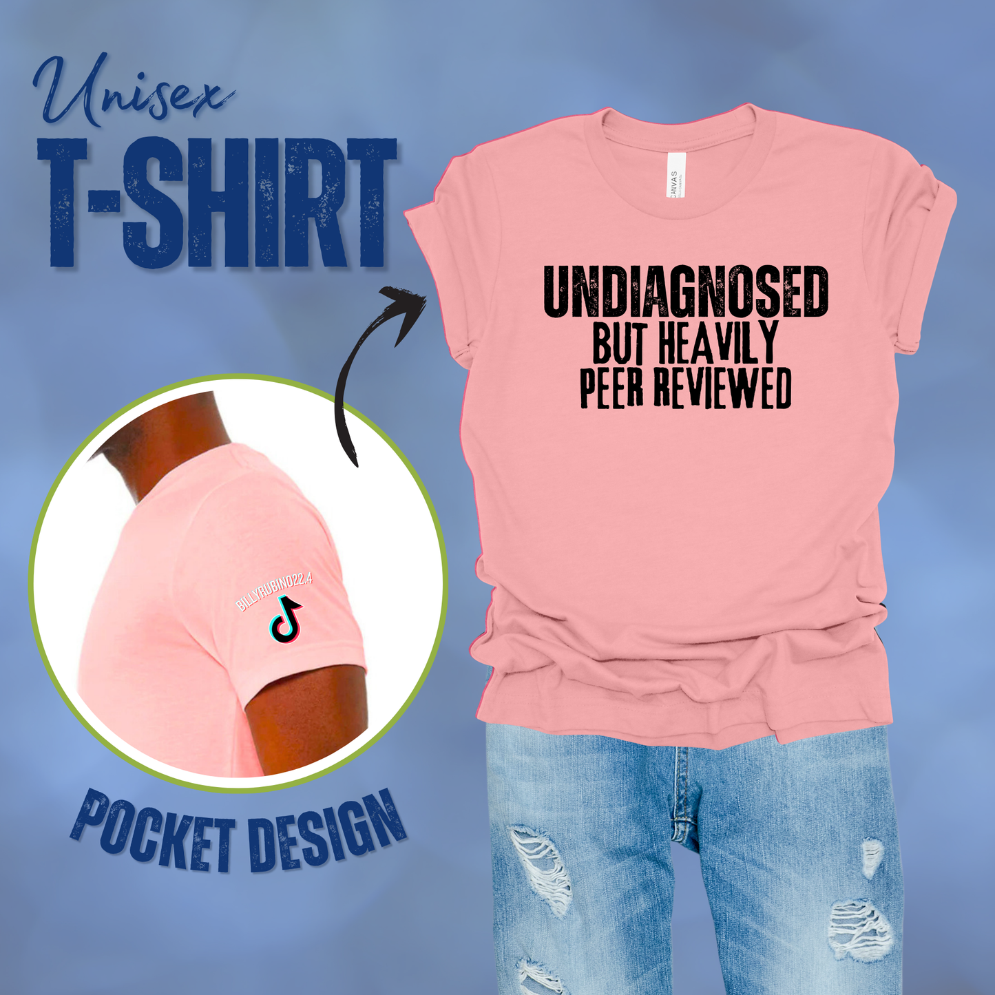 Heavily Peer Reviewed T-Shirt || Billy Rubino