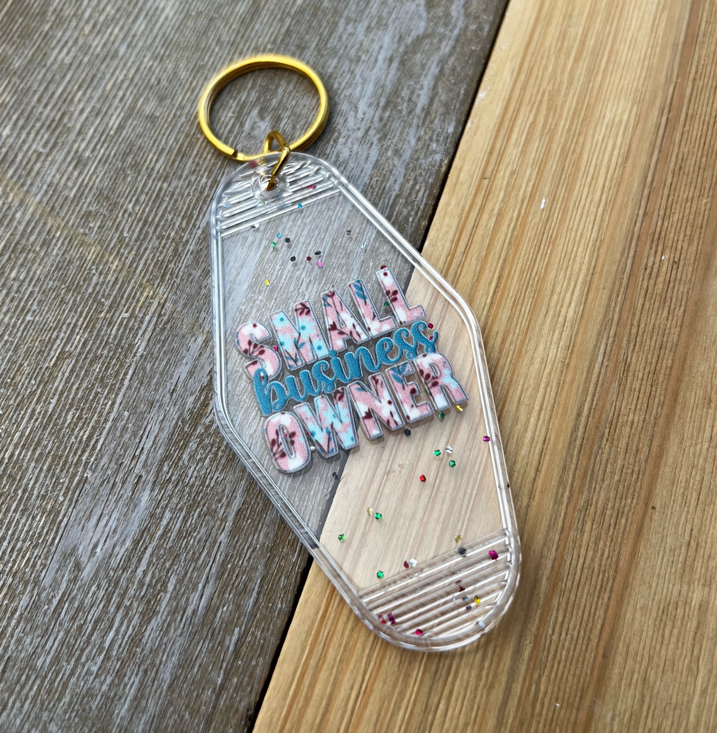 Small Business Owner Keychain