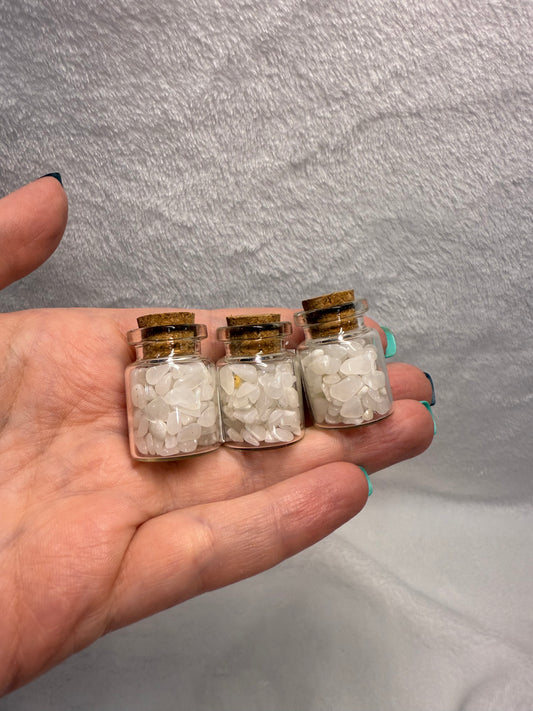 Crystal Chip Jars
