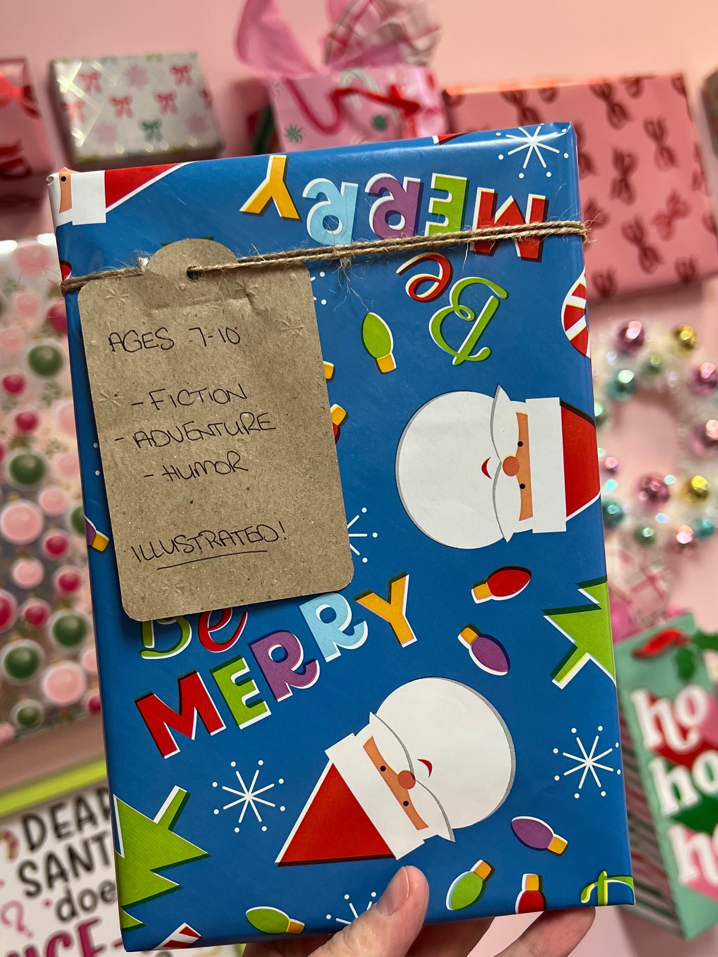 Kids Blind Date with a Book | Holiday Wrapping