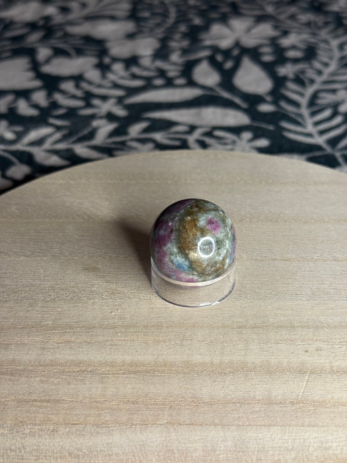 Ruby Kyanite Sphere