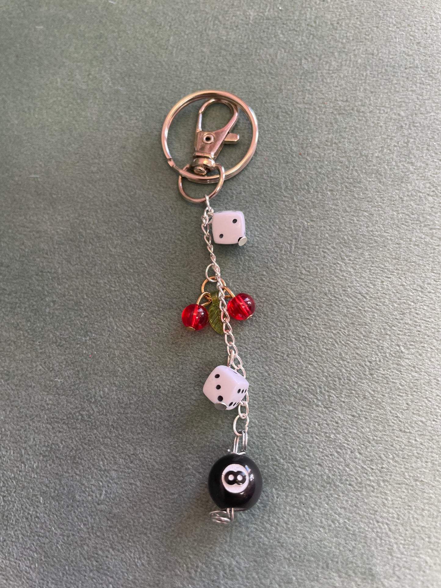Beaded Bag Charms || Clip-On || Phone Accessory