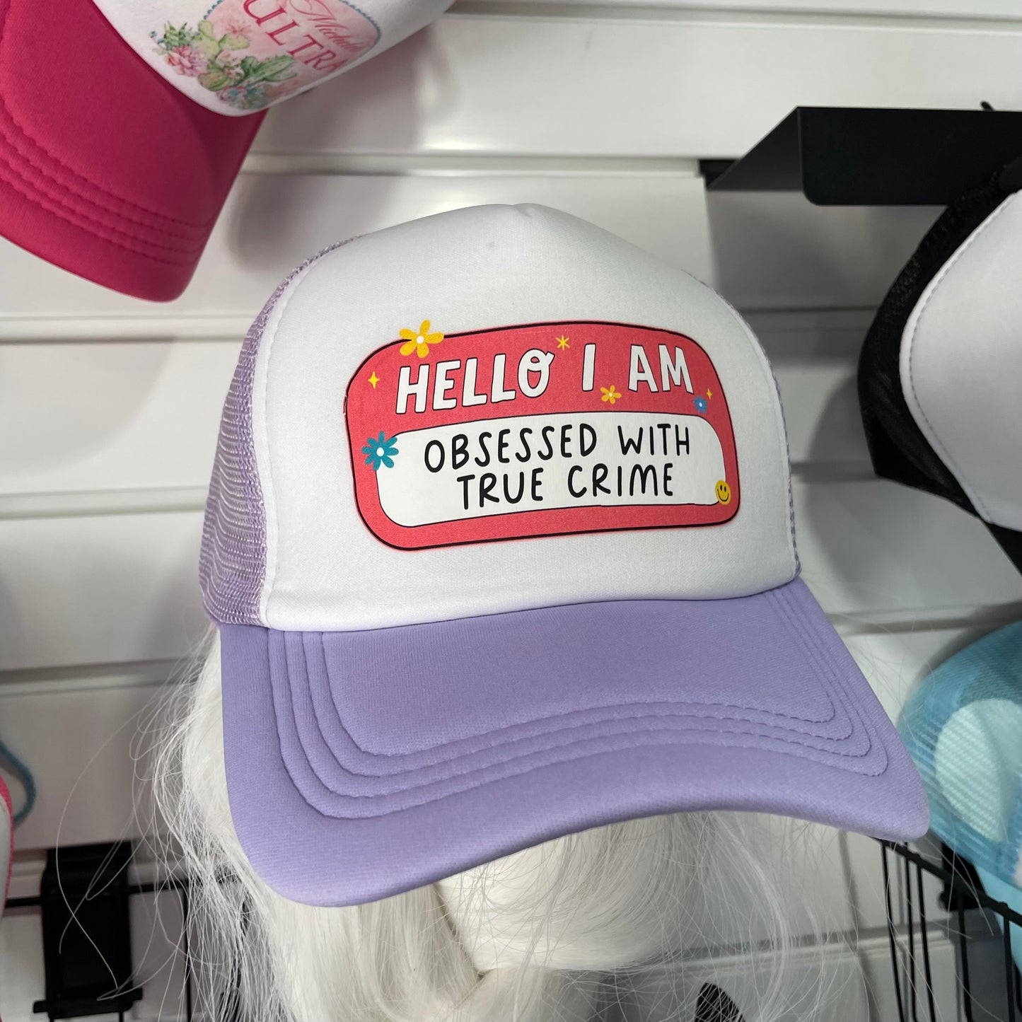 Obsessed With True Crime Trucker Hat