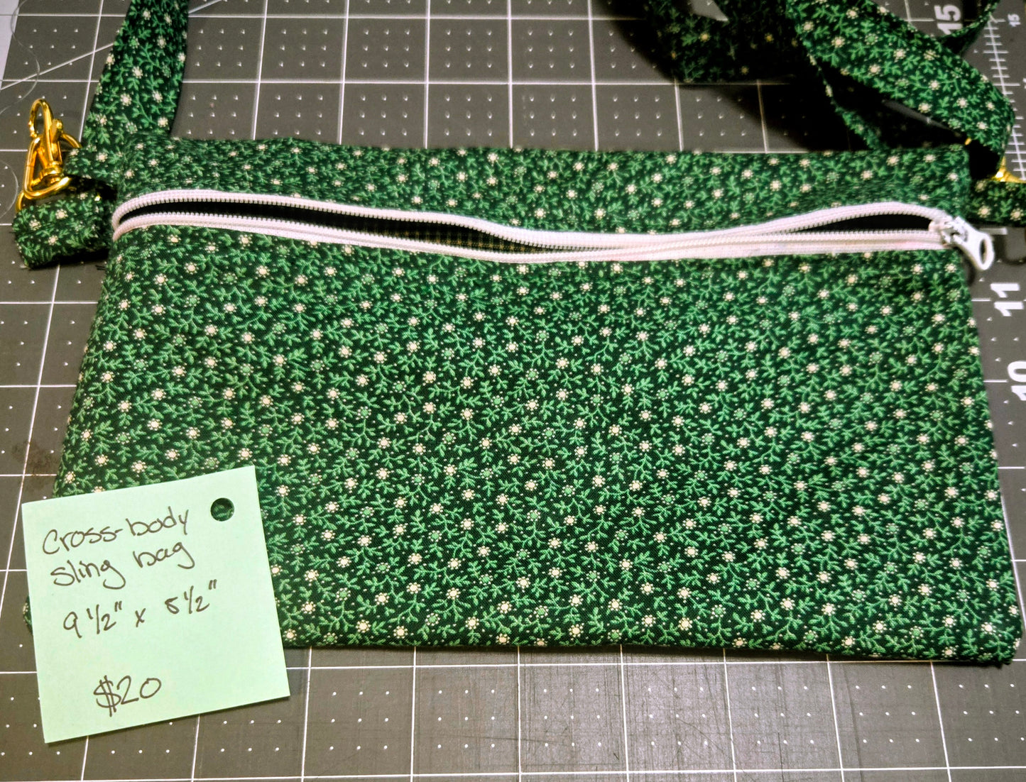 Sling Bag || Handcrafted || Upcycled Fabric