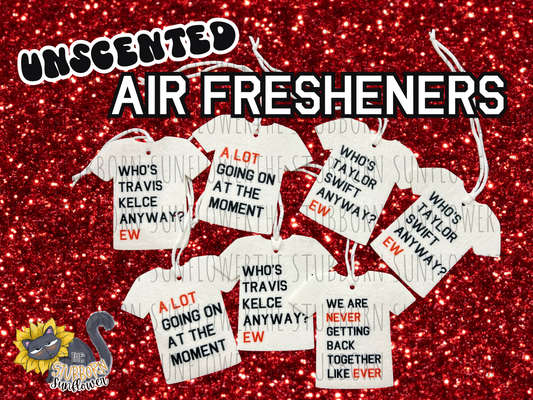 Swiftie Shirt Unscented Air Fresheners