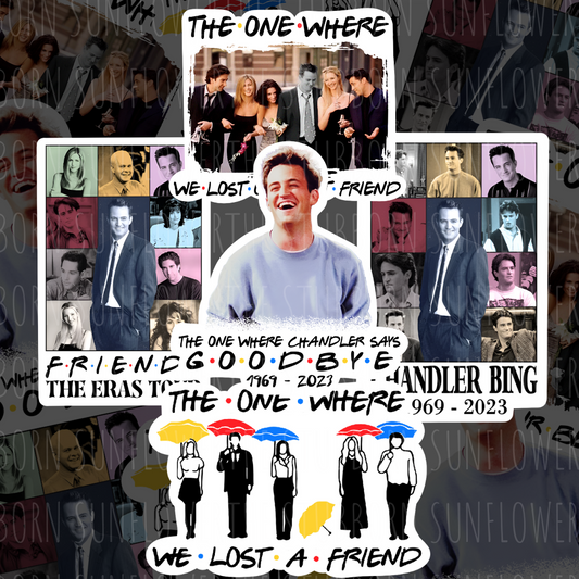 The One Where We Lost A Friend Sticker Pack