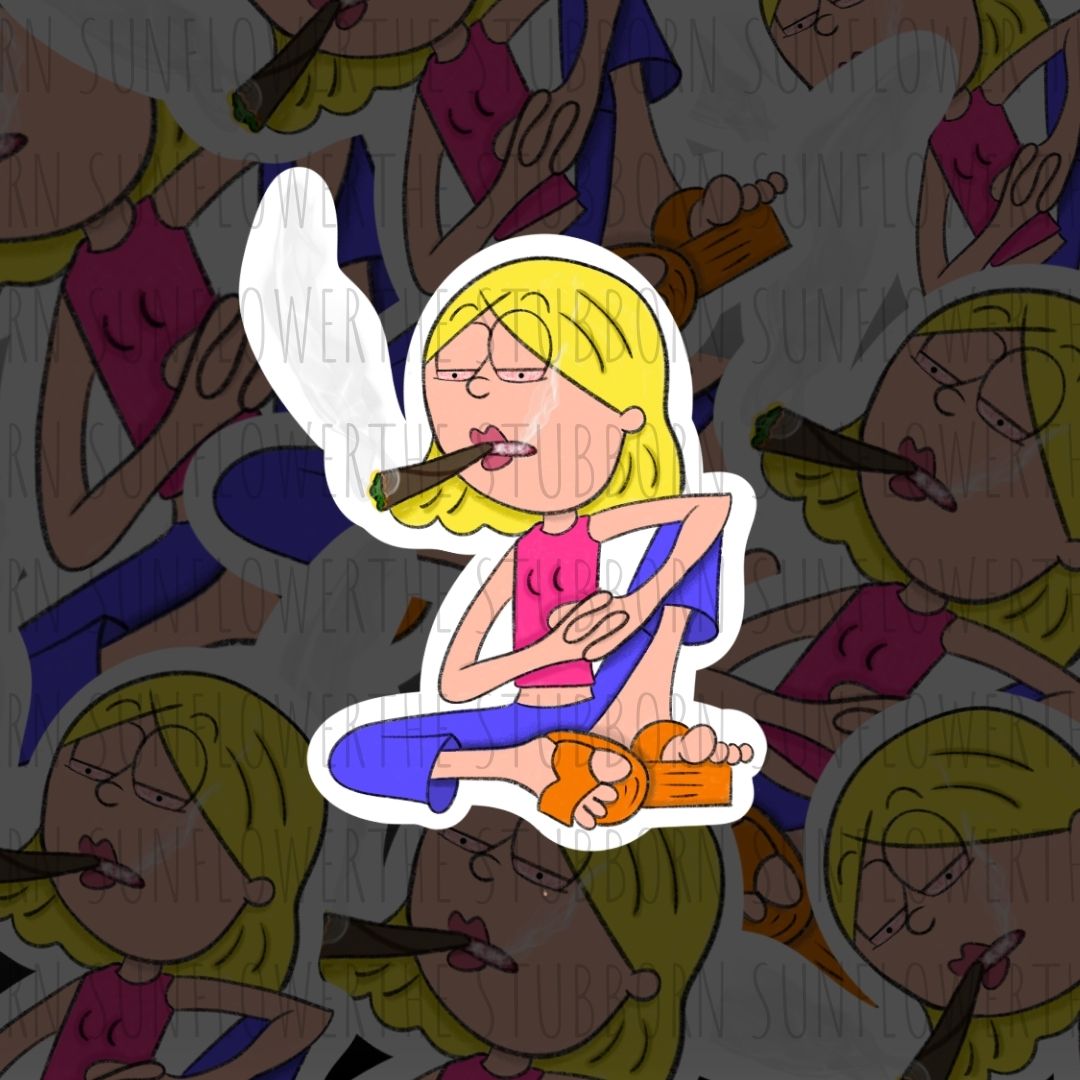 Stoner Lizzie Sticker