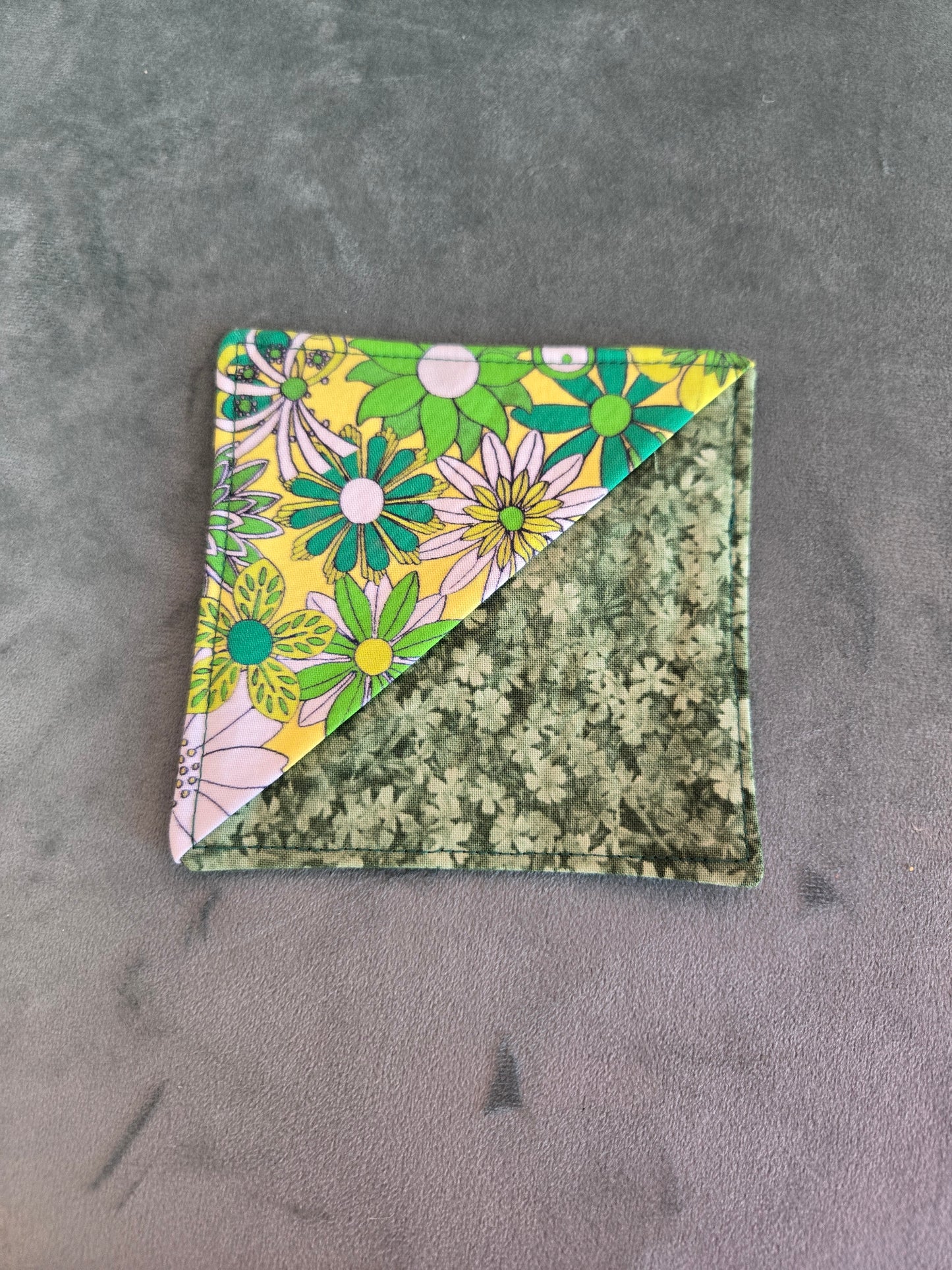 Corner Bookmark || Fabric Page Marker || Reclaimed Fabric