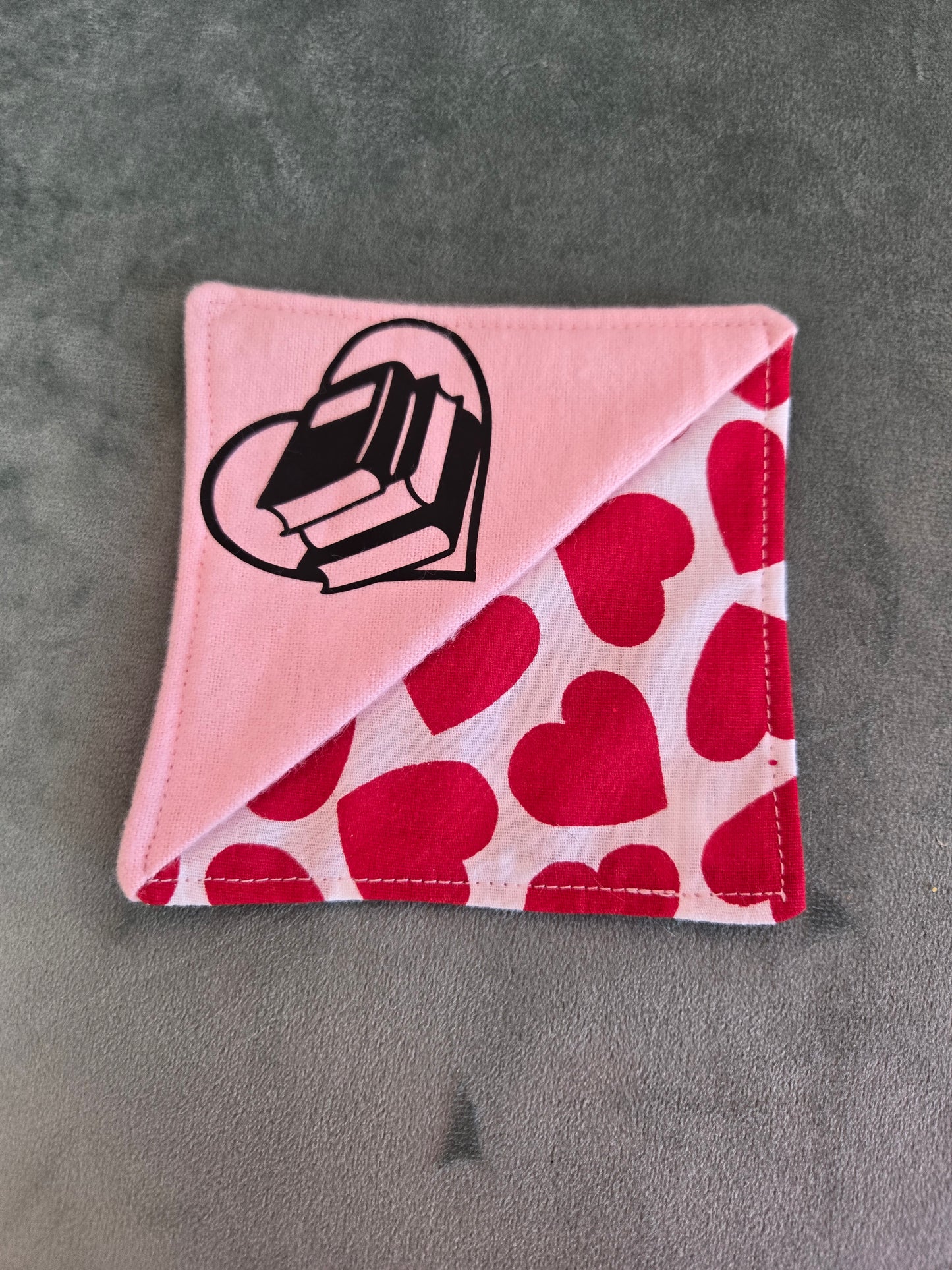 Corner Bookmark || Fabric Page Marker || Reclaimed Fabric