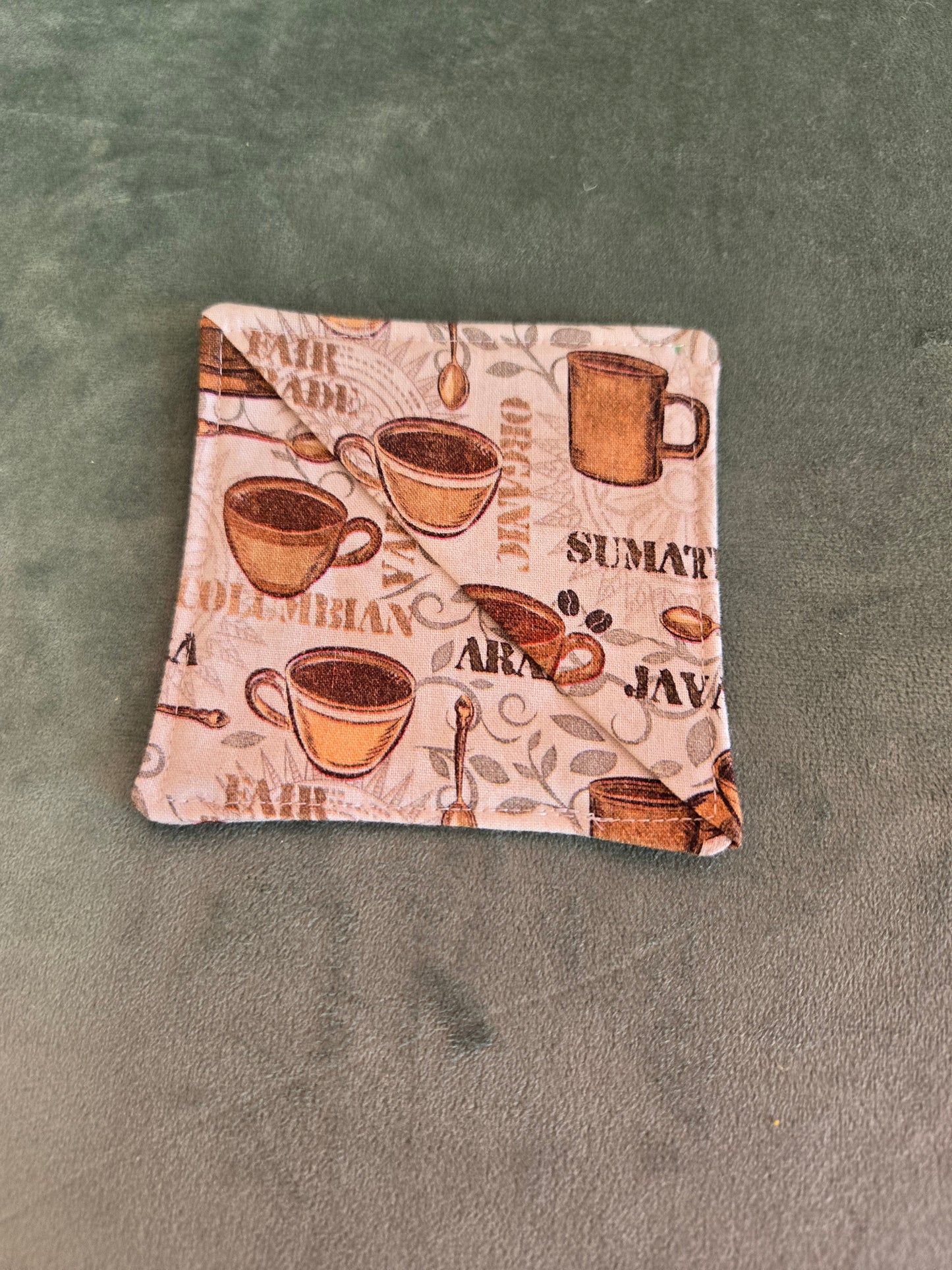 Corner Bookmark || Fabric Page Marker || Reclaimed Fabric