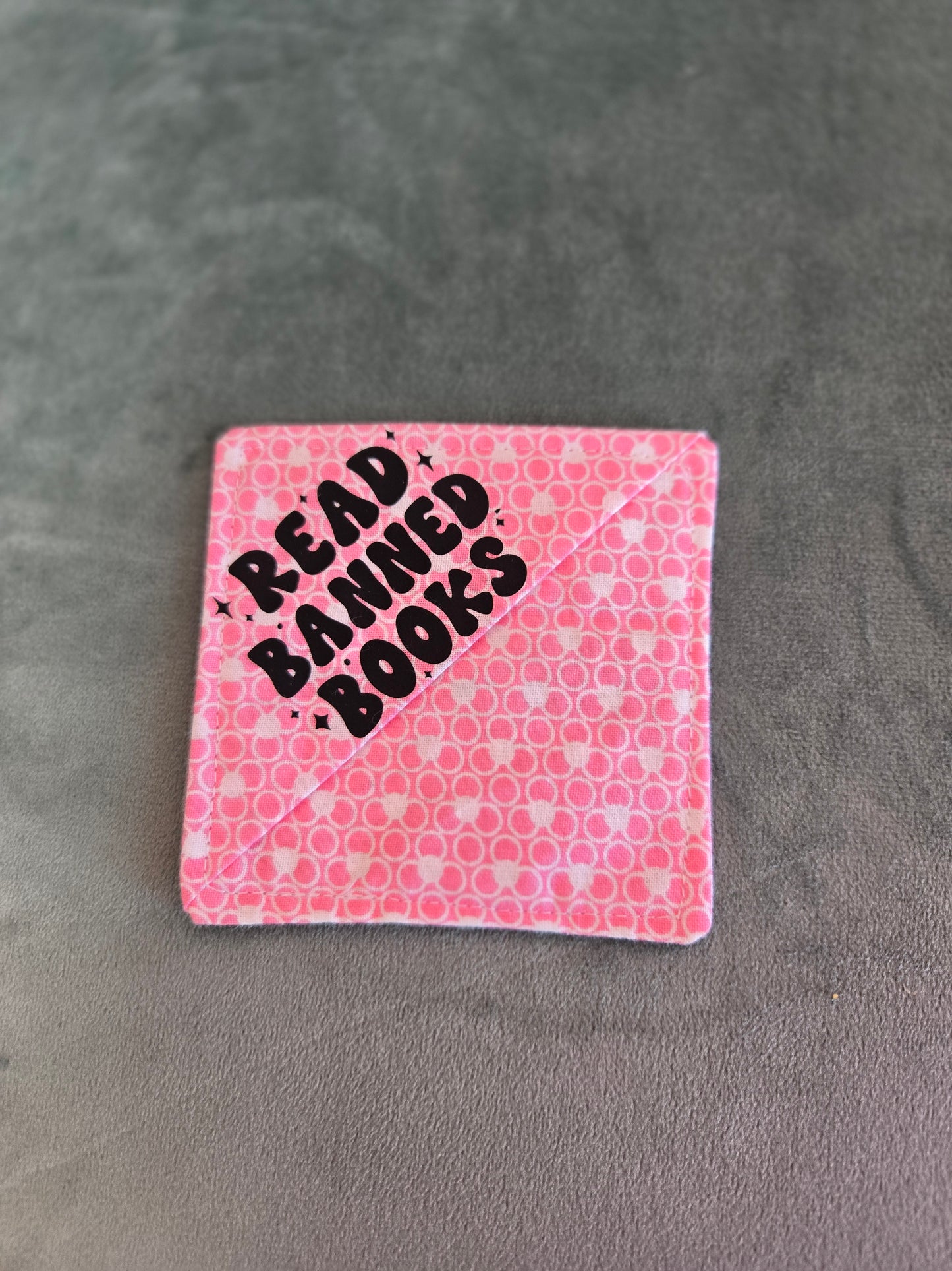 Corner Bookmark || Fabric Page Marker || Reclaimed Fabric