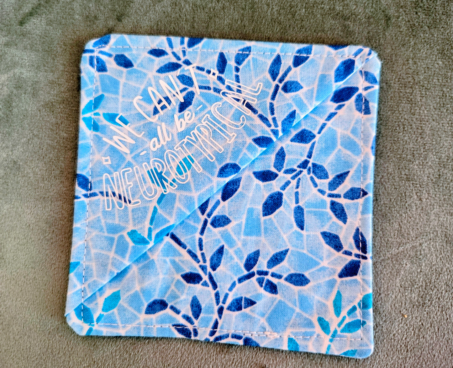 Corner Bookmark || Fabric Page Marker || Reclaimed Fabric