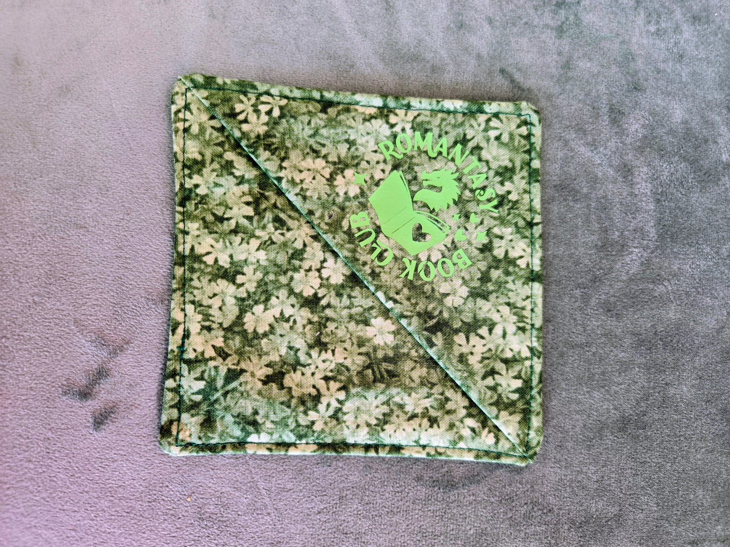 Corner Bookmark || Fabric Page Marker || Reclaimed Fabric