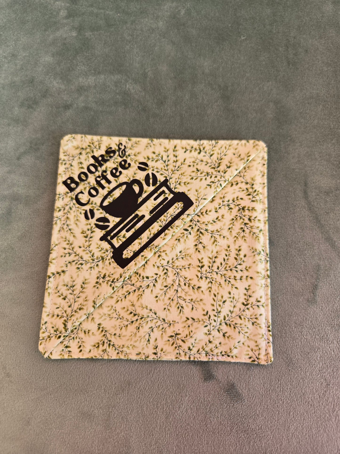 Corner Bookmark || Fabric Page Marker || Reclaimed Fabric